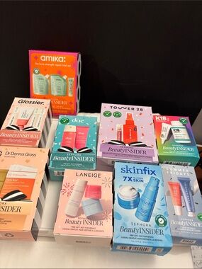 Sephora Beauty Insider Skincare Sample Sets - 9 TOTAL!
